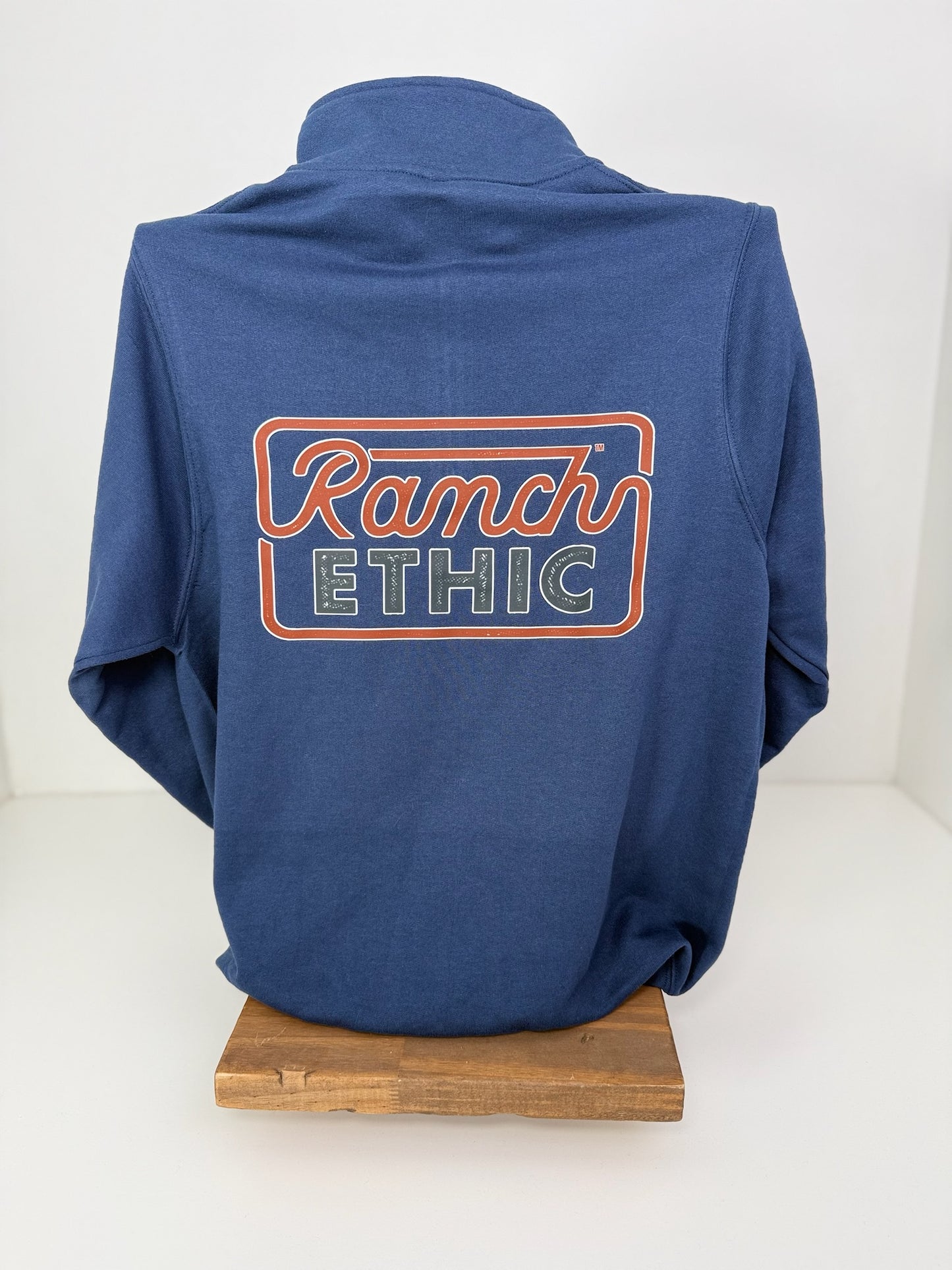 Navy Logo Quarterzip
