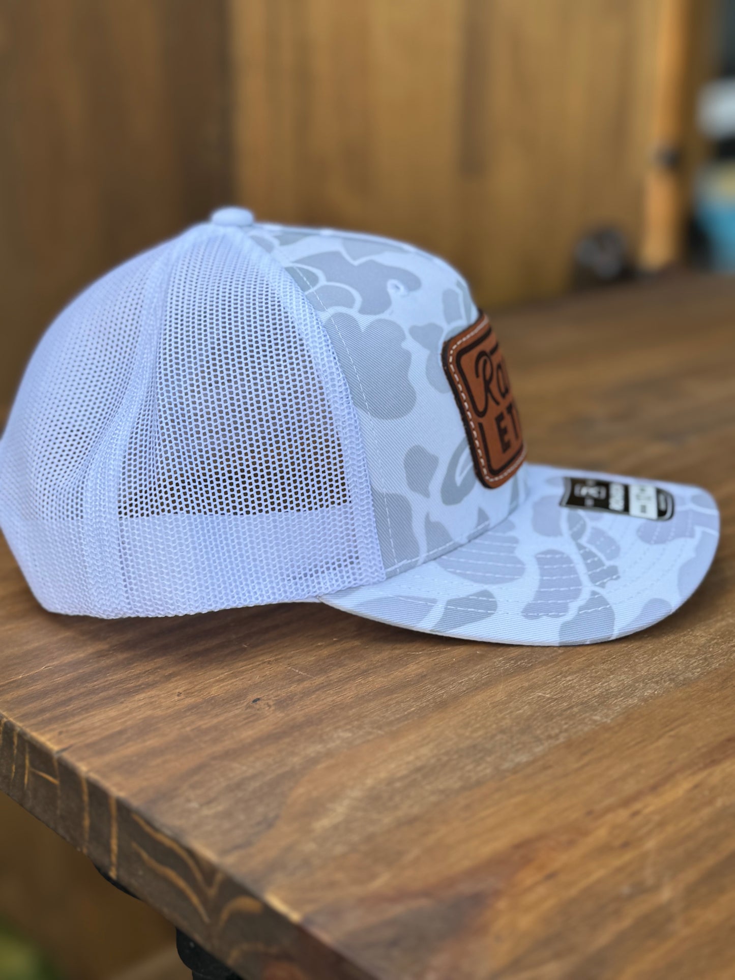 Leather Patch Hats