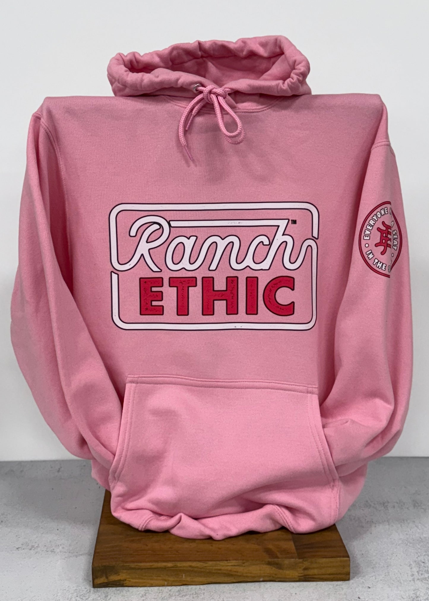 Tough Enough to Wear Pink Logo Hoodie