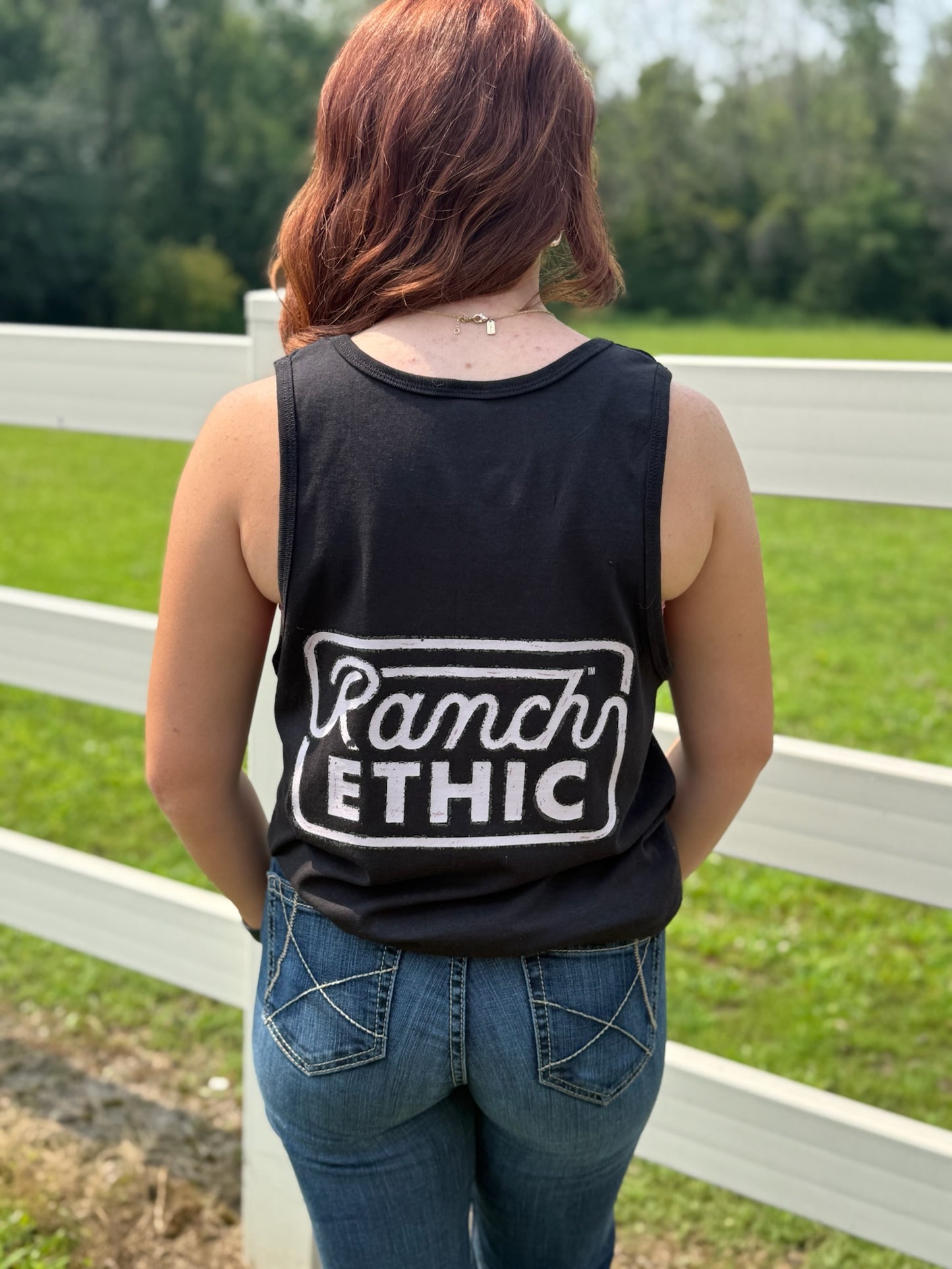Women’s Black Logo Tank