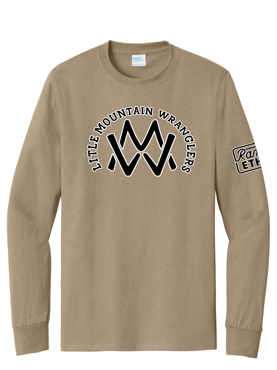 Little Mountain Wranglers Logo Long Sleeve