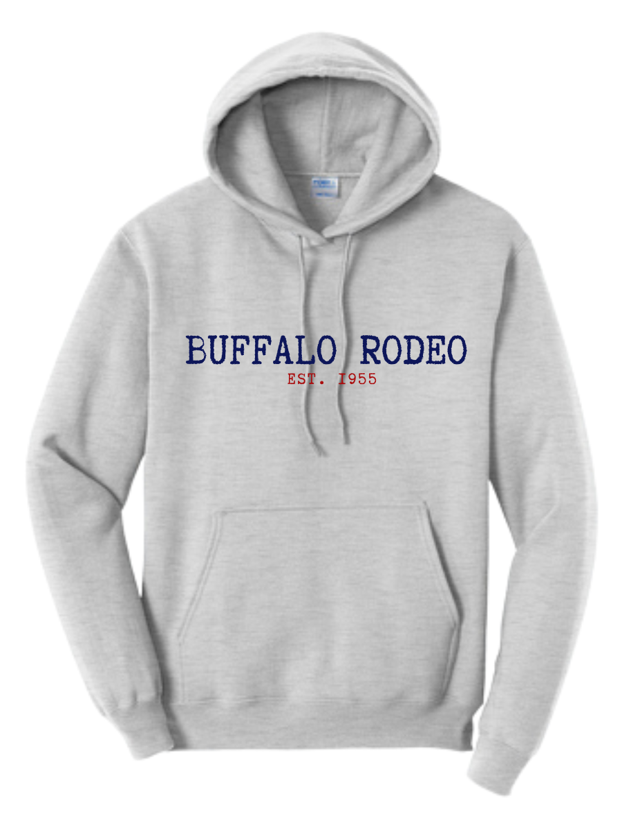 Buffalo Rodeo Typewriter Hoodie