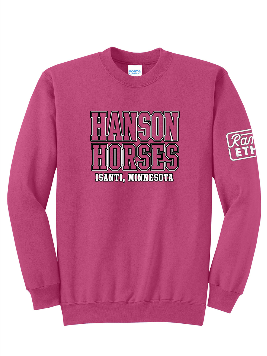 Hanson Horses Logo Crewneck