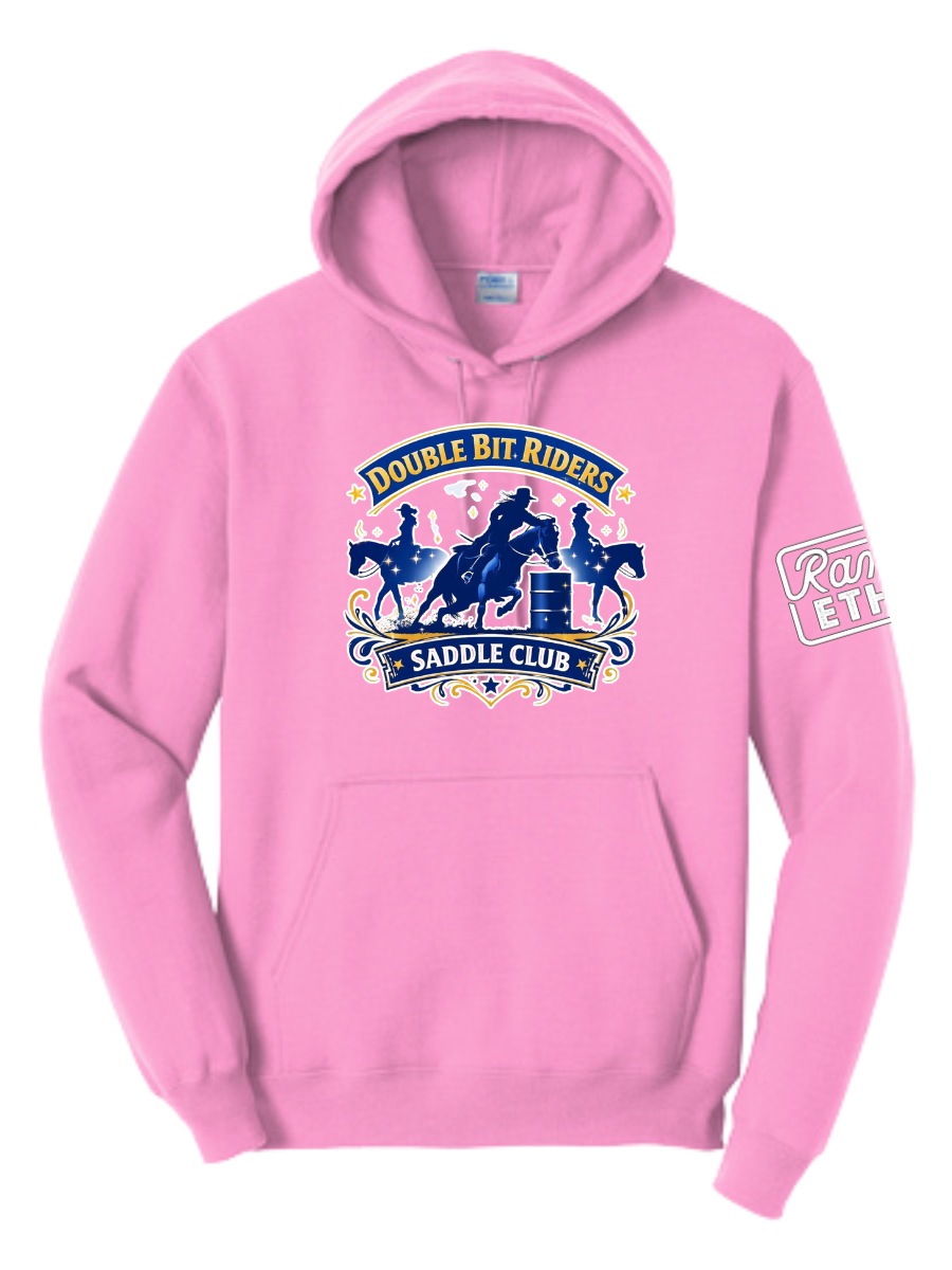 Double Bit Riders Logo Hoodie