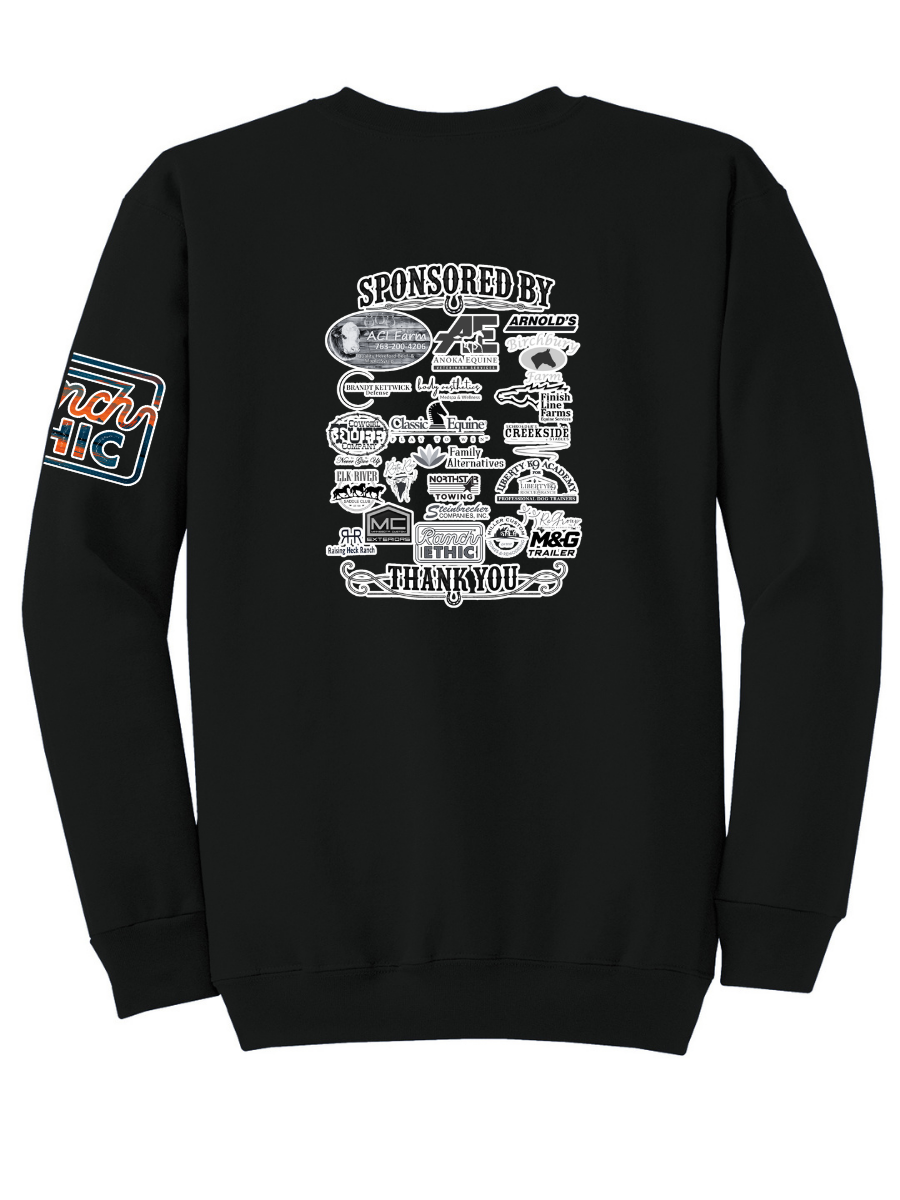 Cans for Kids Sunset Logo Crewneck