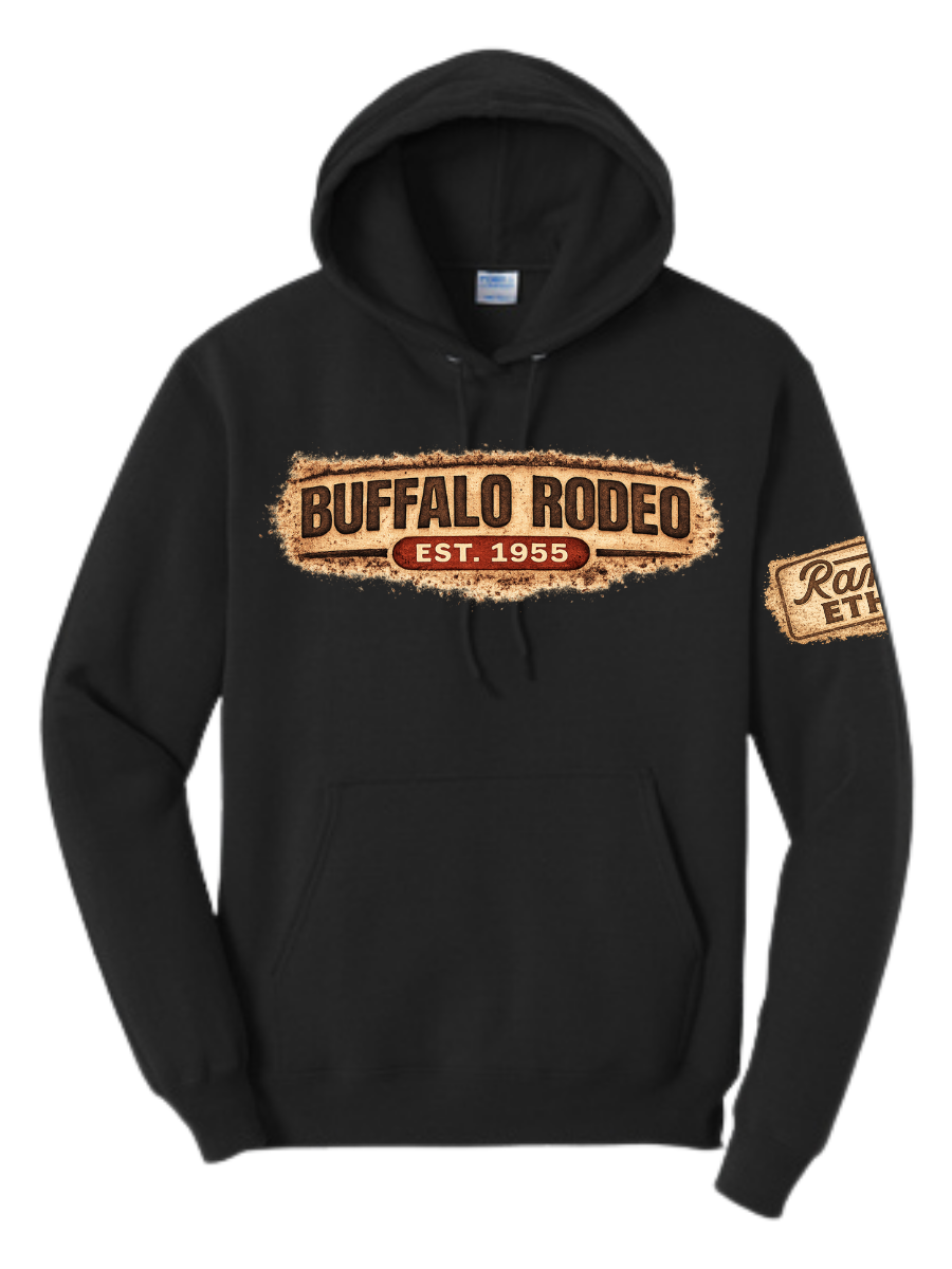 Buffalo Rodeo Dust Hoodie