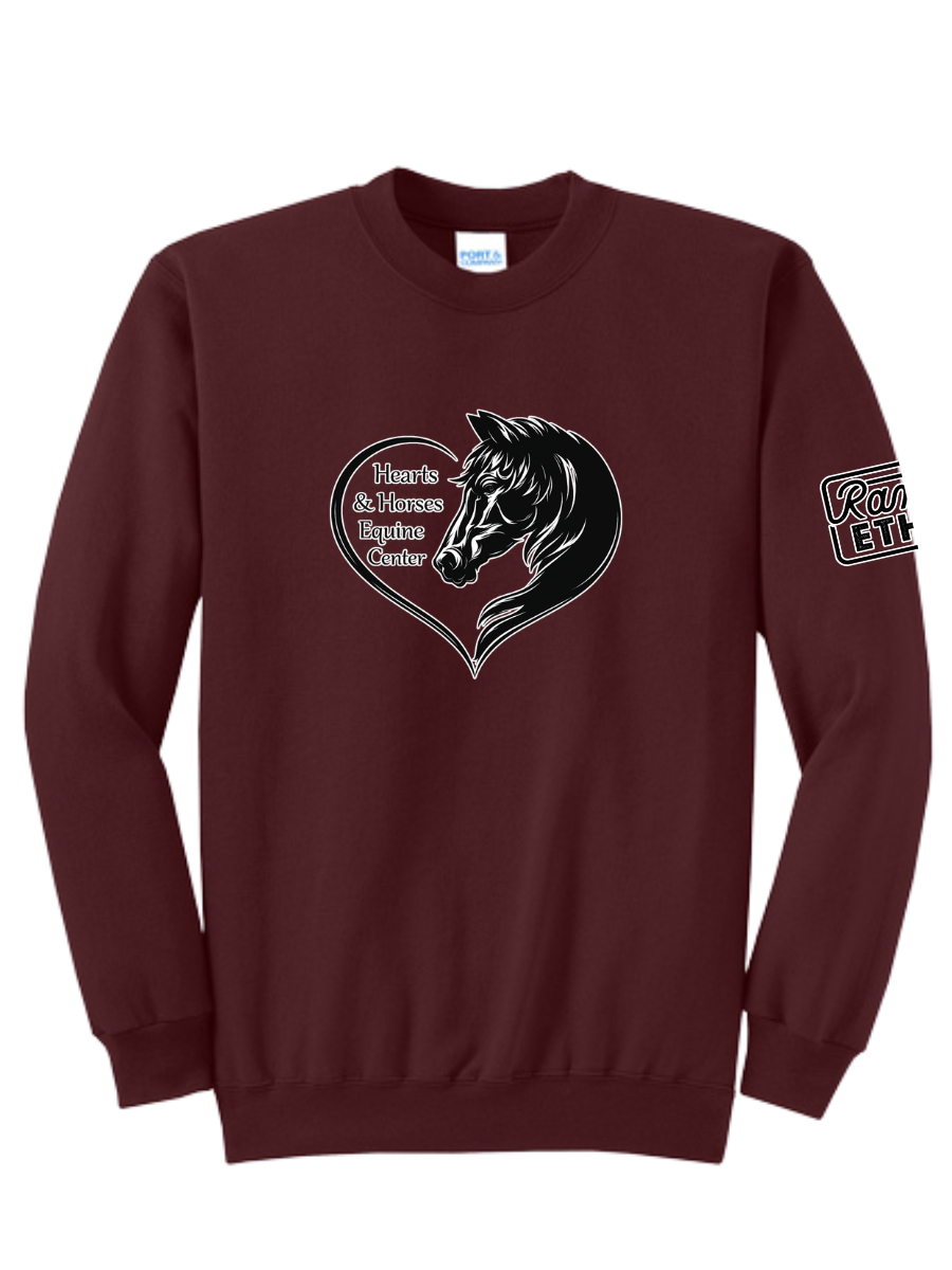 Hearts & Horses Logo Crewneck