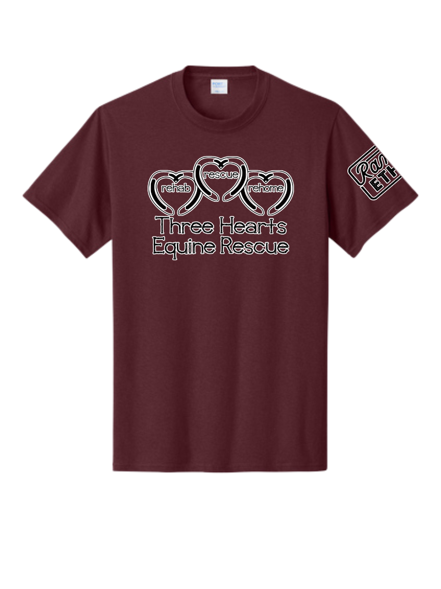 Three Hearts Logo Tee
