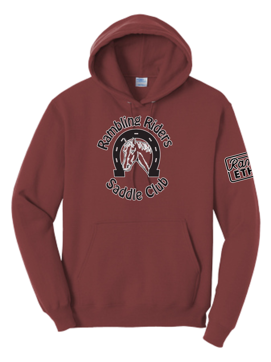 Rambling Riders Saddle Club Logo Hoodie