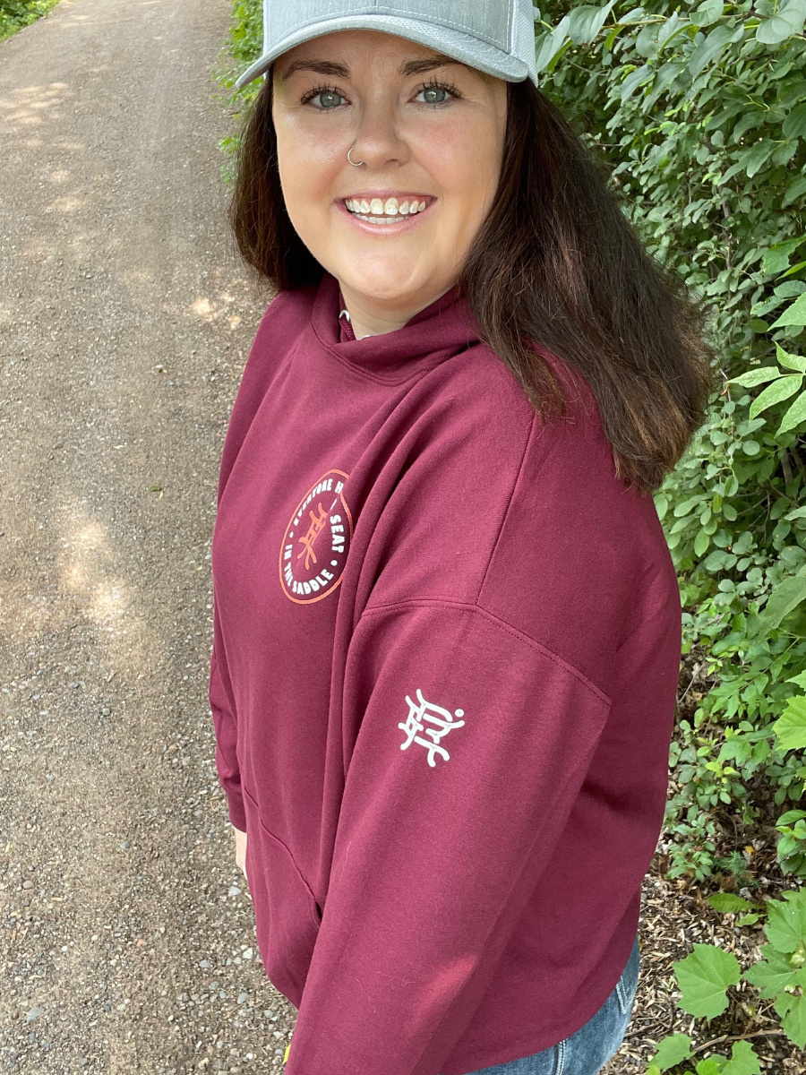 Maroon Logo Hoodie