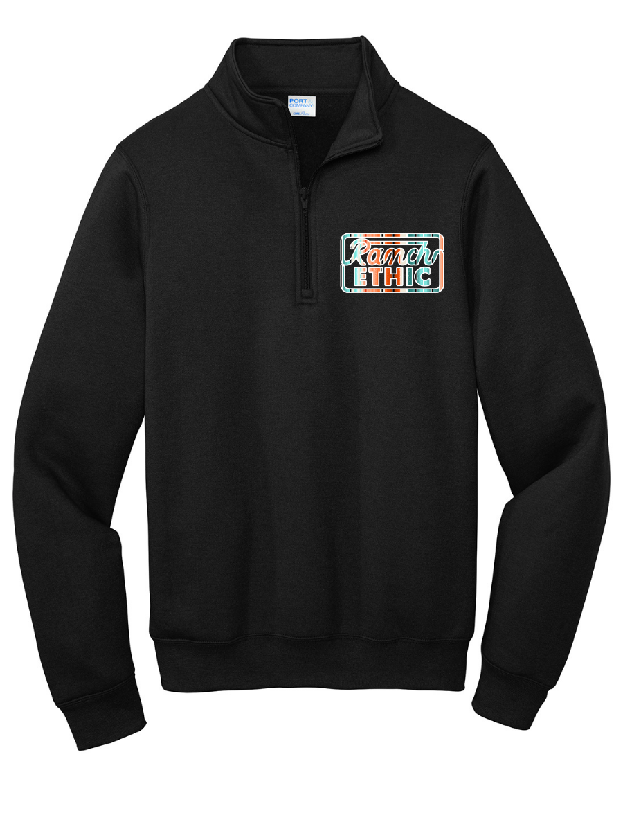 Cans for Kids Serape Logo Quarterzip