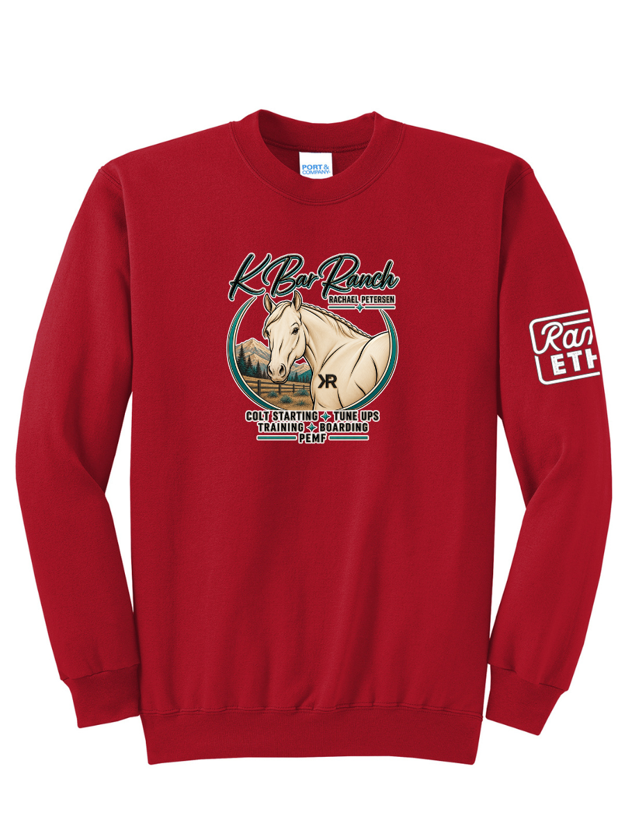 K Bar Ranch Logo Crewneck