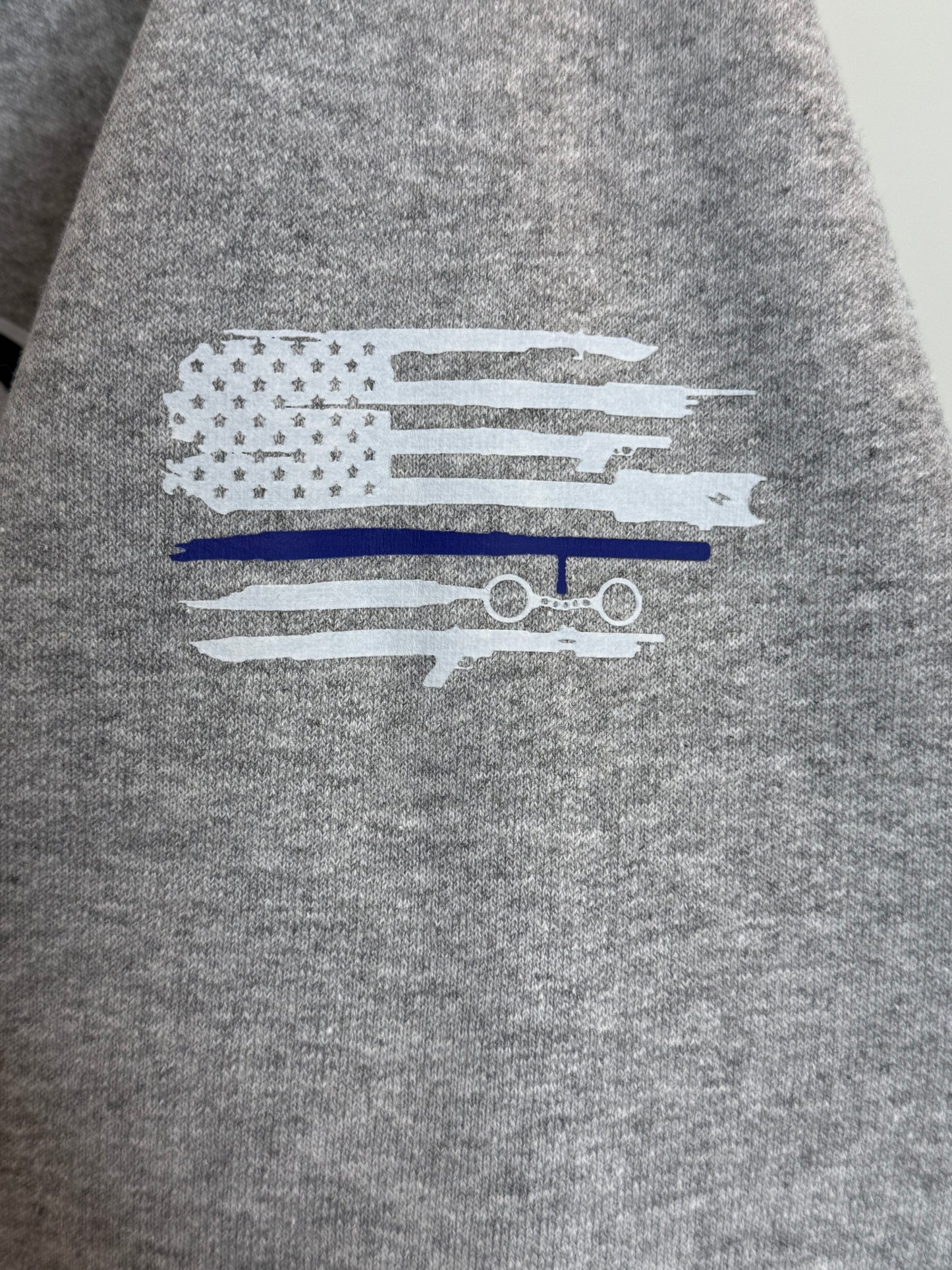 Blue Line Logo Hoodie