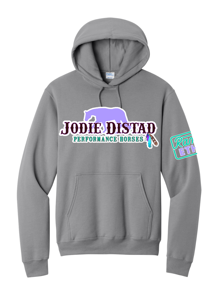 Jodie Distad Performance Horses Logo Hoodie