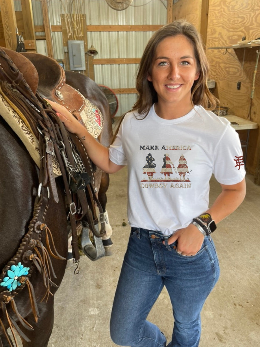 “Make America Cowboy Again" Tee