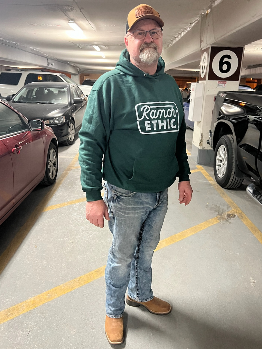 Dark Green Logo Hoodie