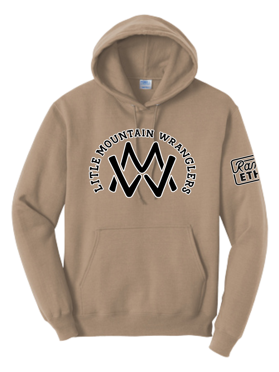 Little Mountain Wranglers Logo Hoodie
