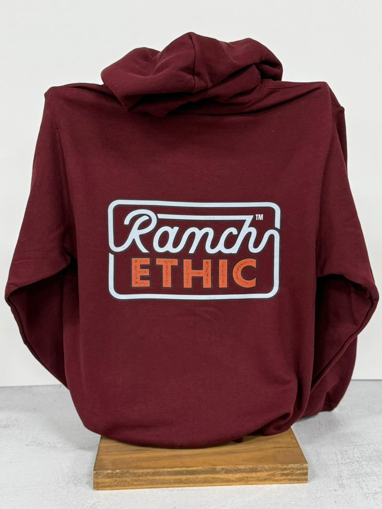 Maroon Logo Hoodie