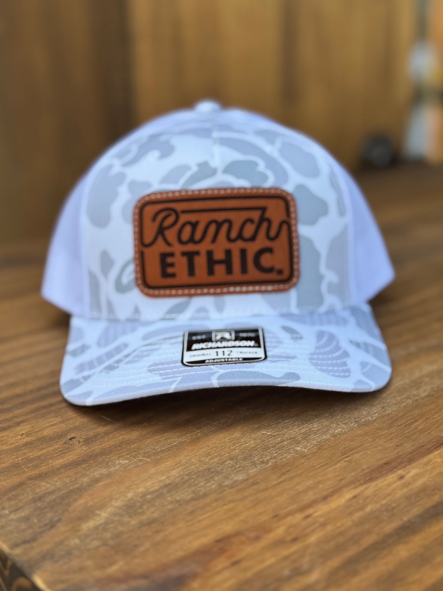 Leather Patch Hats