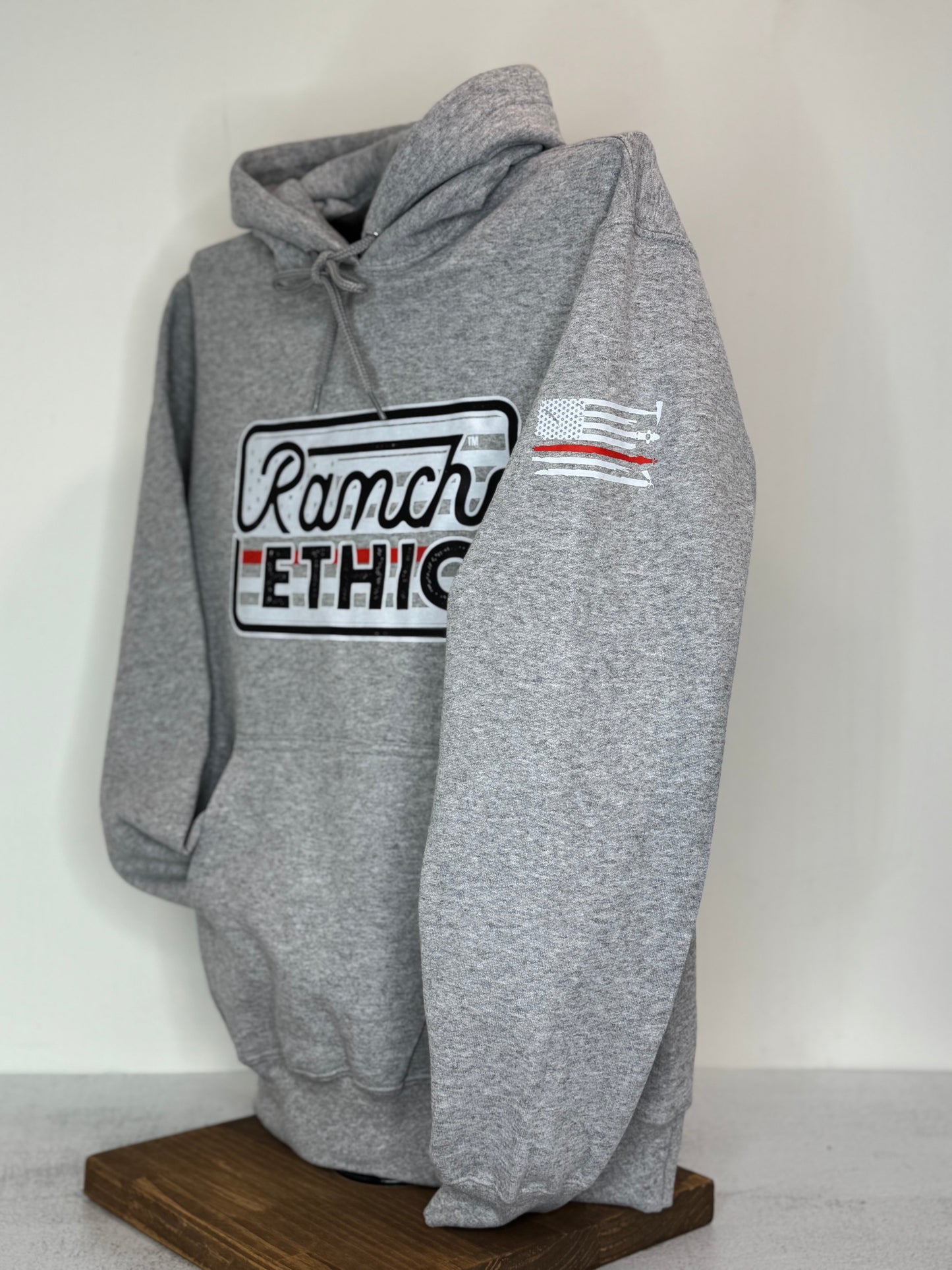 Red Line Logo Hoodie