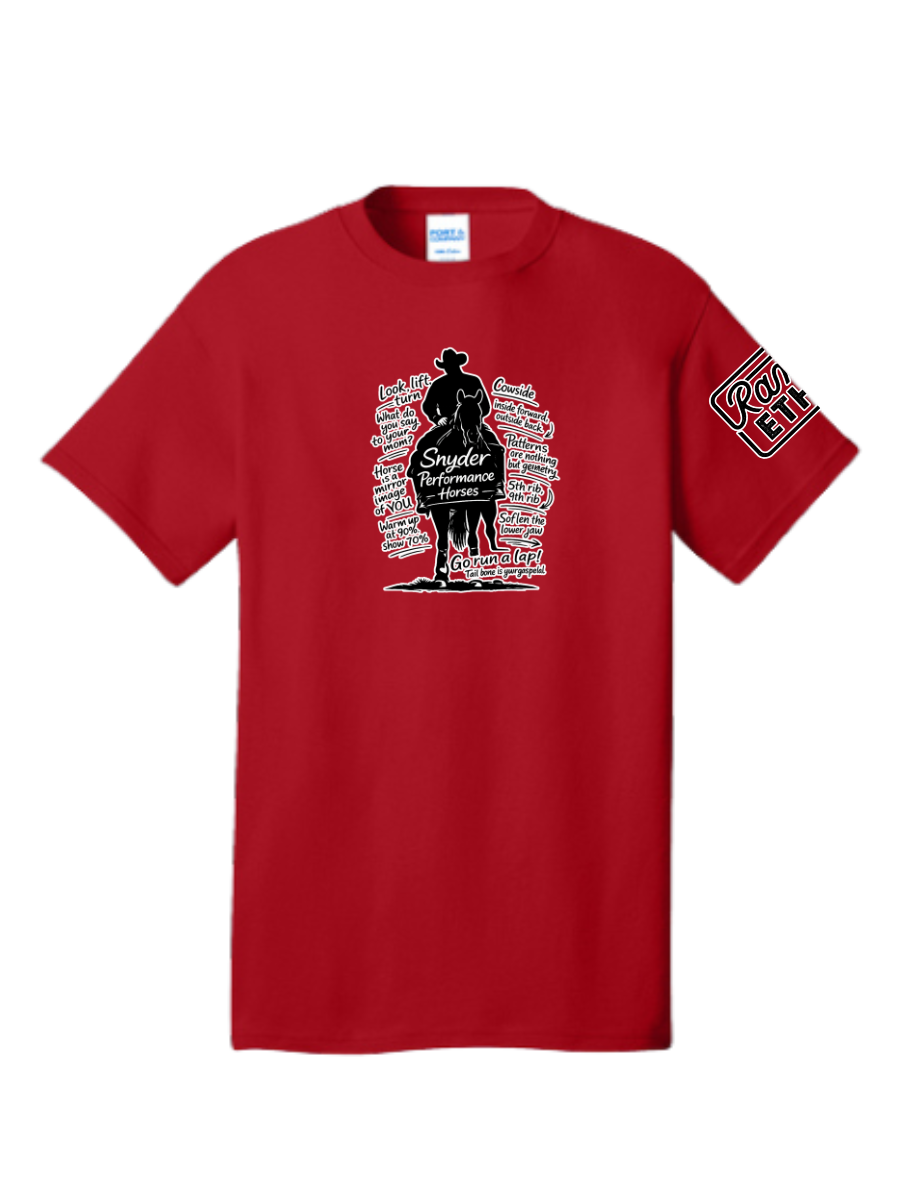 YOUTH Snyder Performance Logo Tee