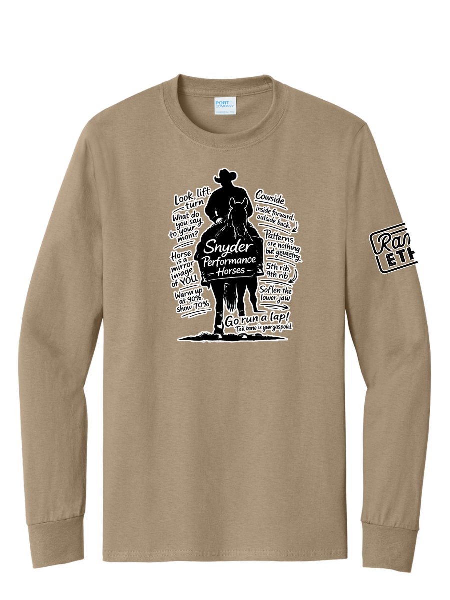 Snyder Performance Logo Long Sleeve