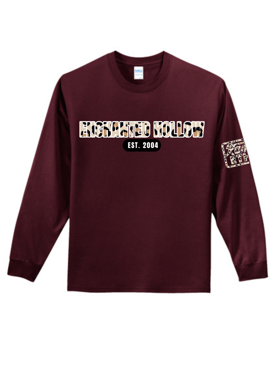 Leopard Logo Long Sleeve