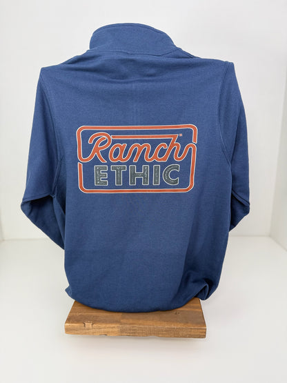 Navy Logo Quarterzip