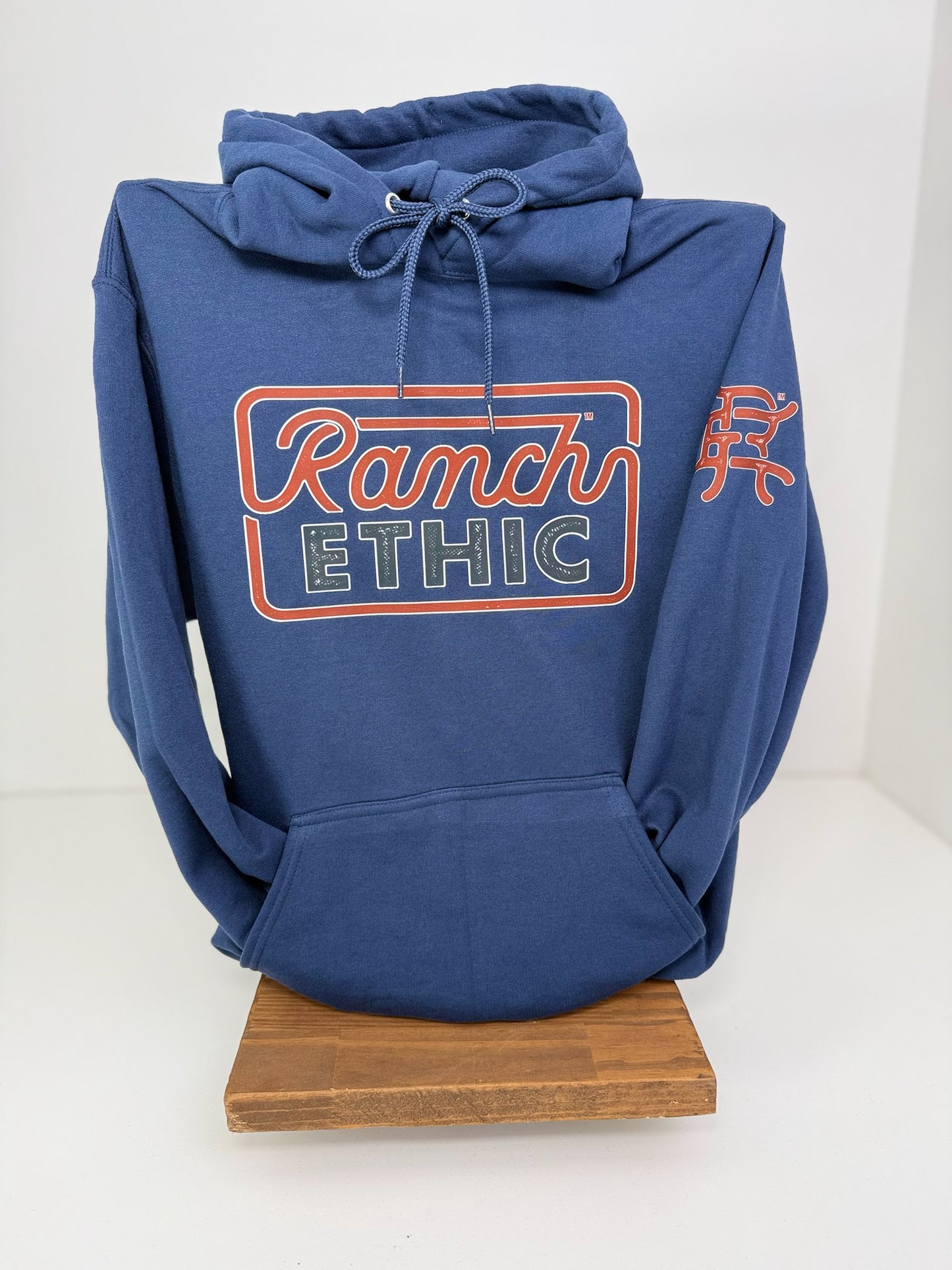 Navy Logo Hoodie
