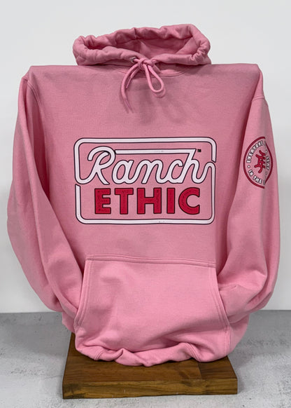 Tough Enough to Wear Pink Logo Hoodie