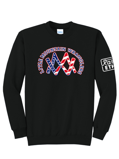Little Mountain Wranglers Logo Crewneck