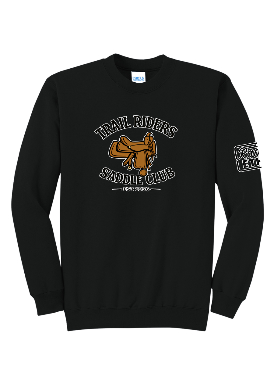 Trail Riders Logo Crewneck – Ranch Ethic