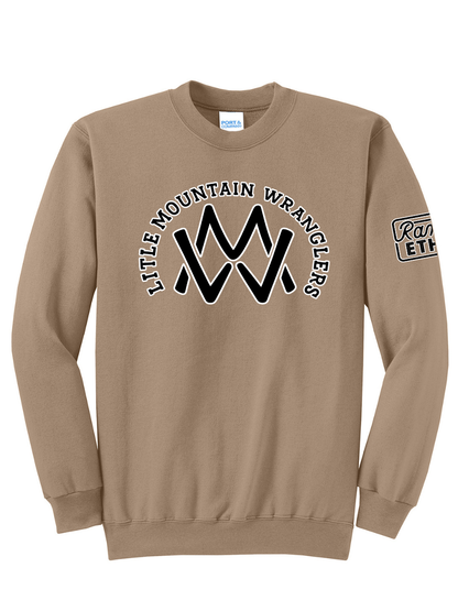 Little Mountain Wranglers Logo Crewneck
