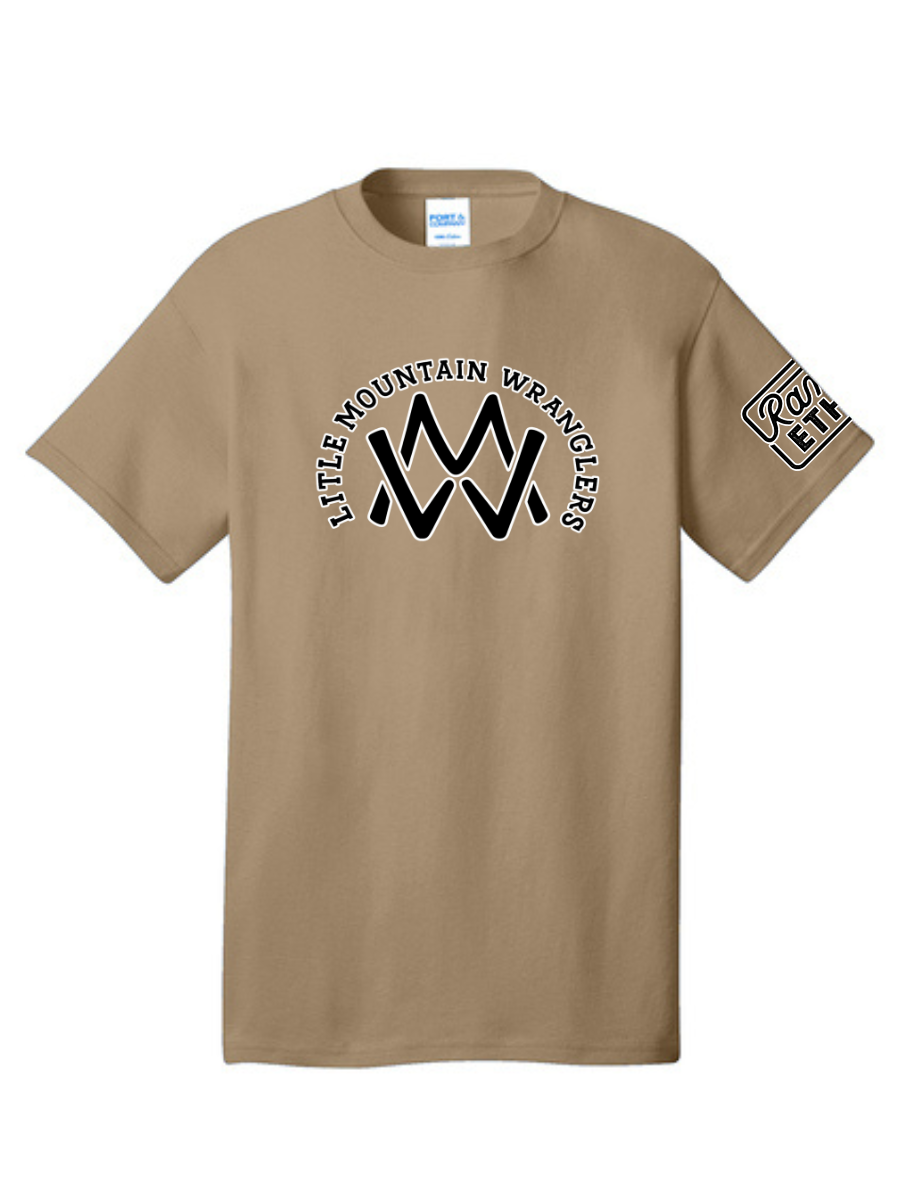Little Mountain Wranglers Logo Tee