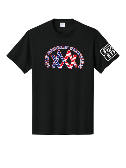 Little Mountain Wranglers Logo Tee