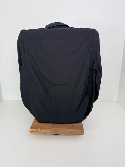 Breathable Black Button Up WOMENS Sizes