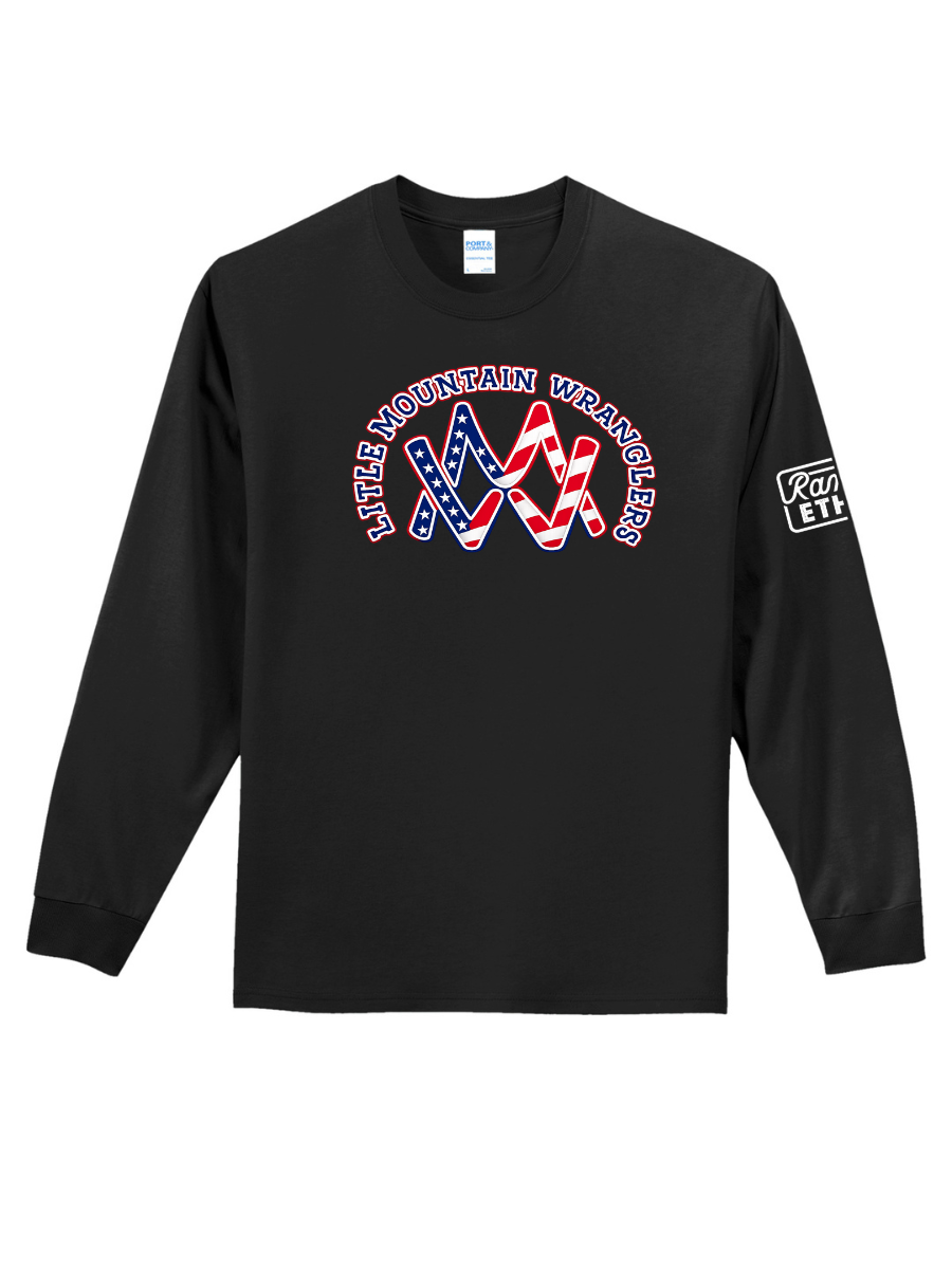 Little Mountain Wranglers Logo Long Sleeve