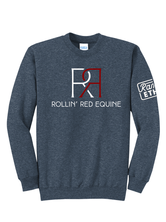 Rollin Red Logo Crewneck