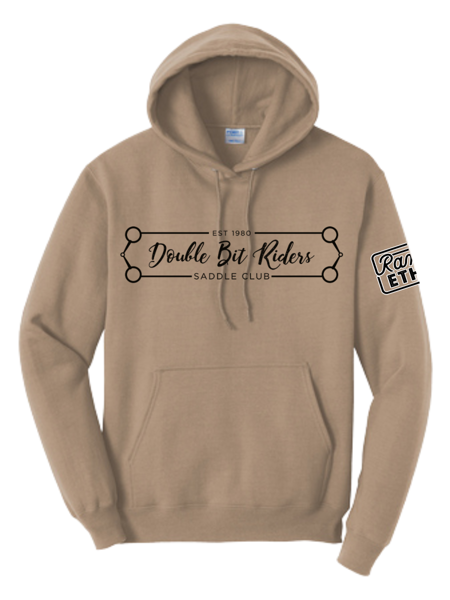 Double Bit Riders Logo Hoodie