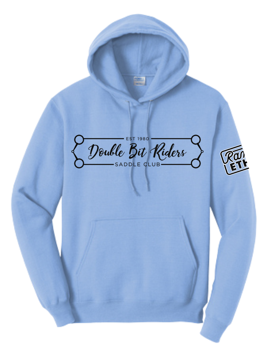 Double Bit Riders Logo Hoodie
