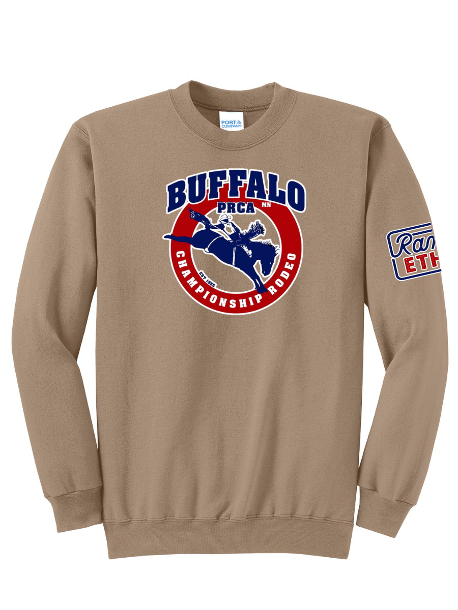 Buffalo Rodeo PRCA Crewneck