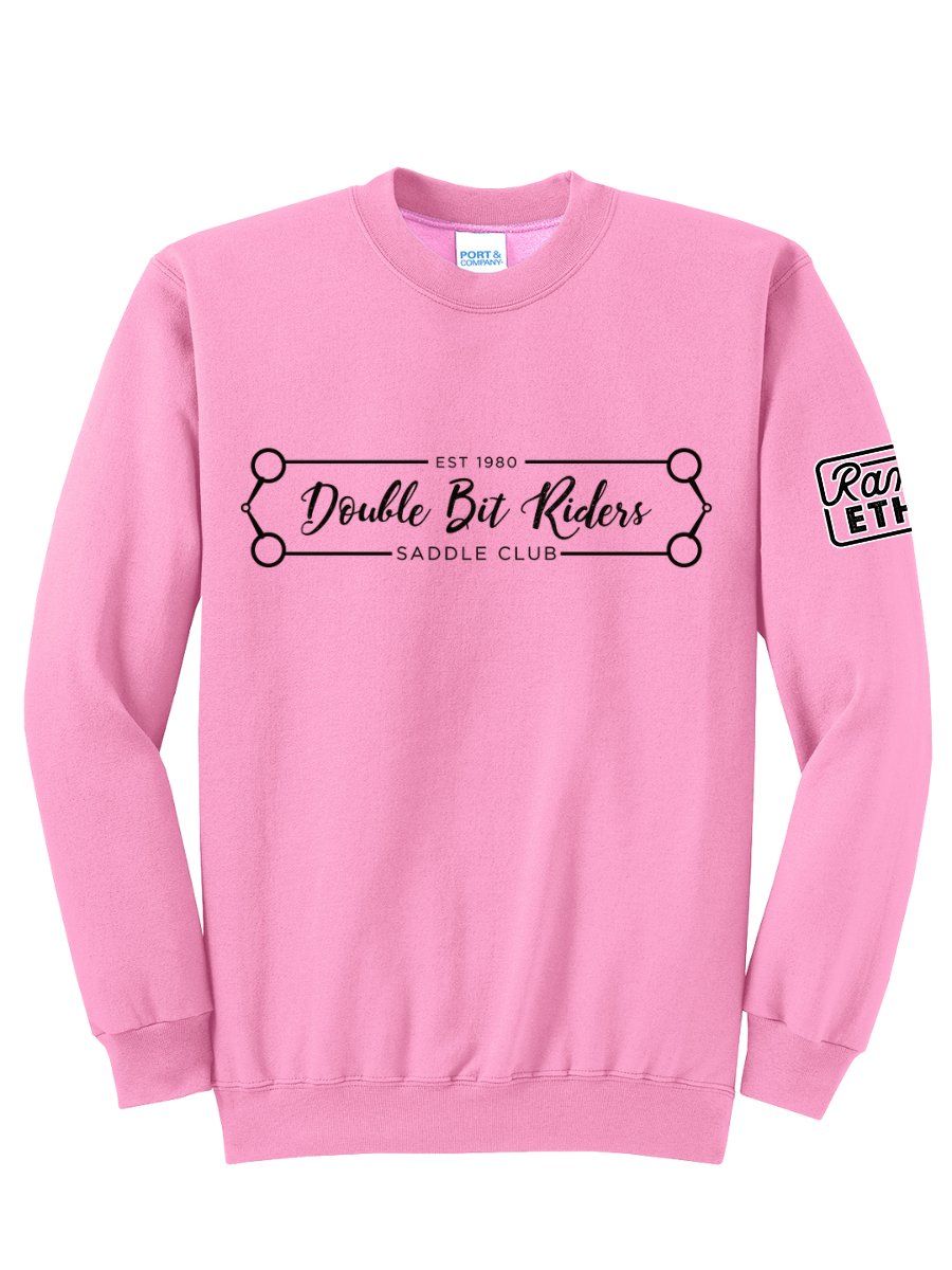 Double Bit Riders Logo Crewneck