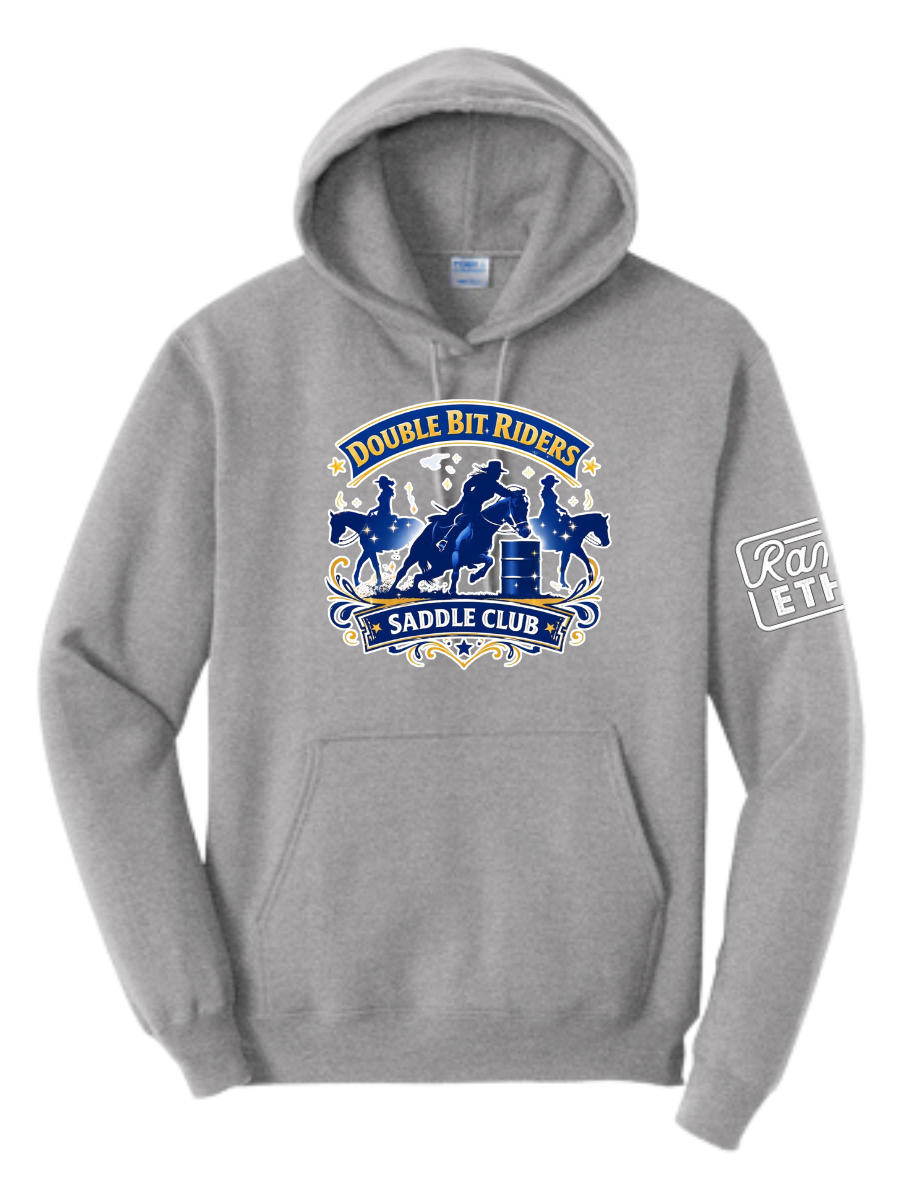 Double Bit Riders Logo Hoodie
