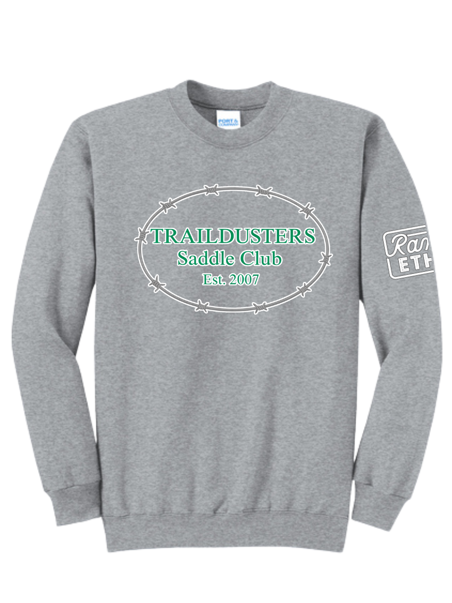 Trail Dusters Logo Crewneck