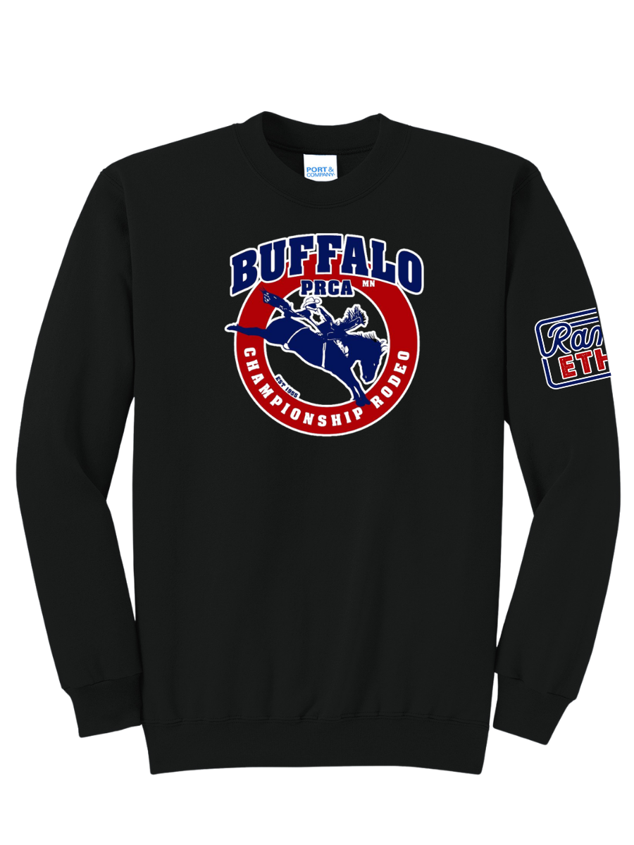 Buffalo Rodeo PRCA Crewneck