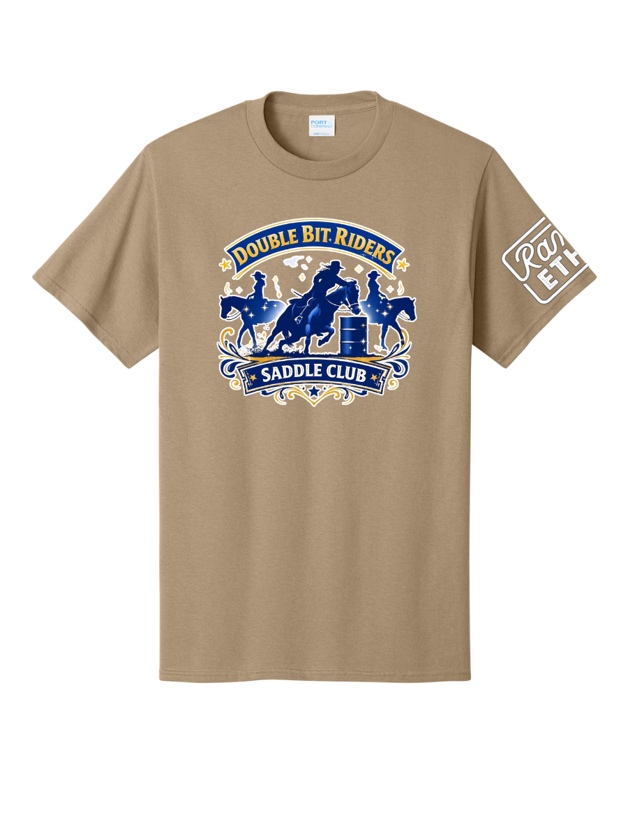 Double Bit Riders Logo Tee