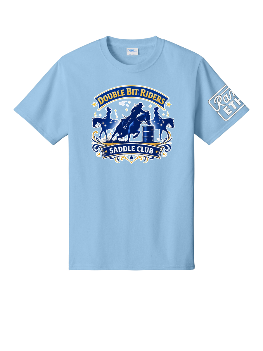 Double Bit Riders Logo Tee