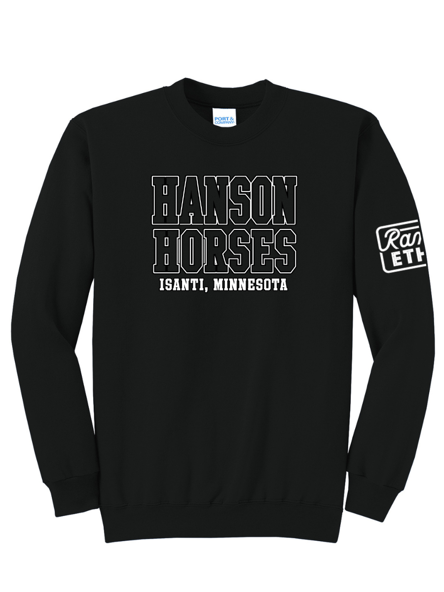 Hanson Horses Logo Crewneck