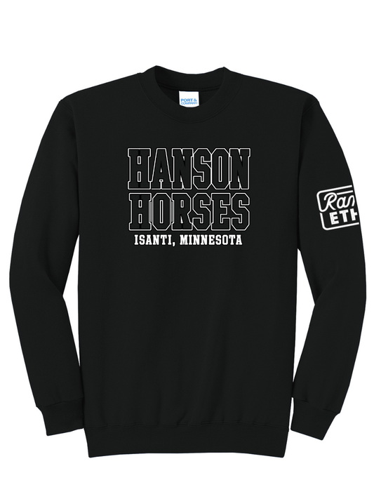 Hanson Horses Logo Crewneck