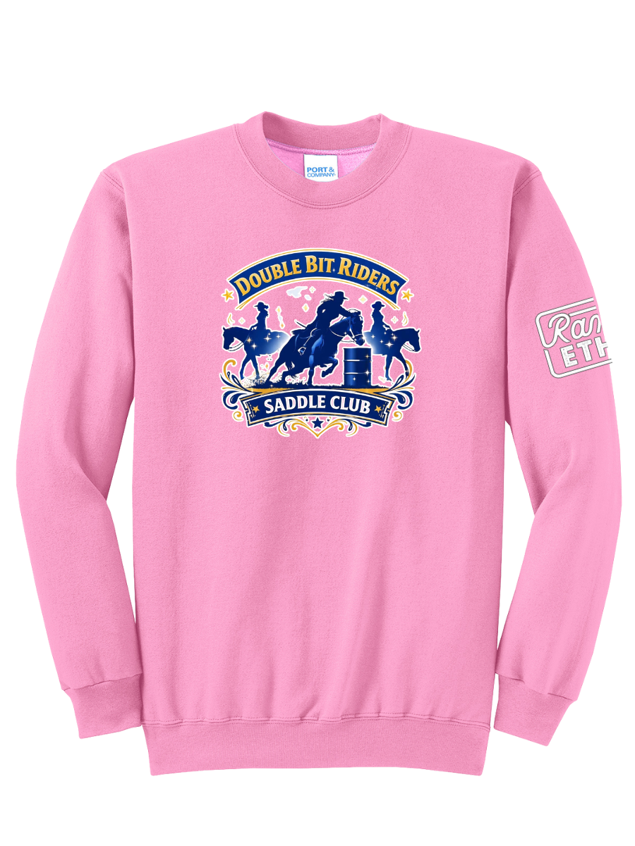 Double Bit Riders Logo Crewneck